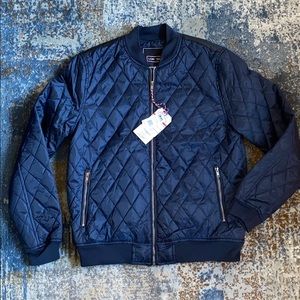 Brand NEW men's Navy Blue Lightweight Jacket